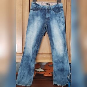 Smash Acid Wash Blue Jeans